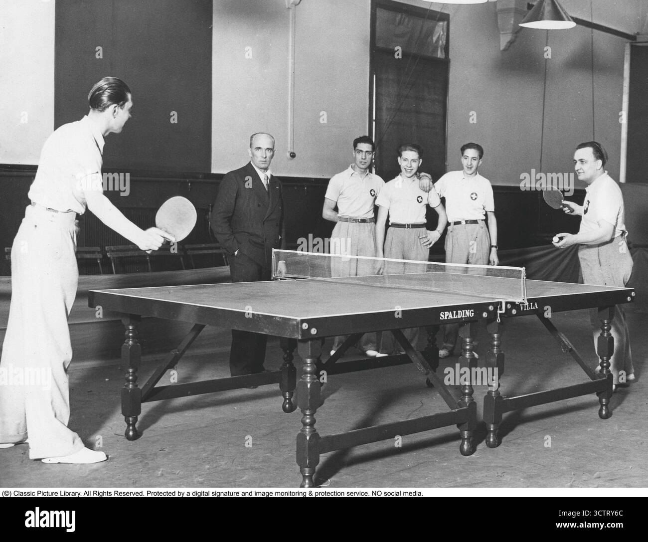 Tennis de table des années 1970 - France