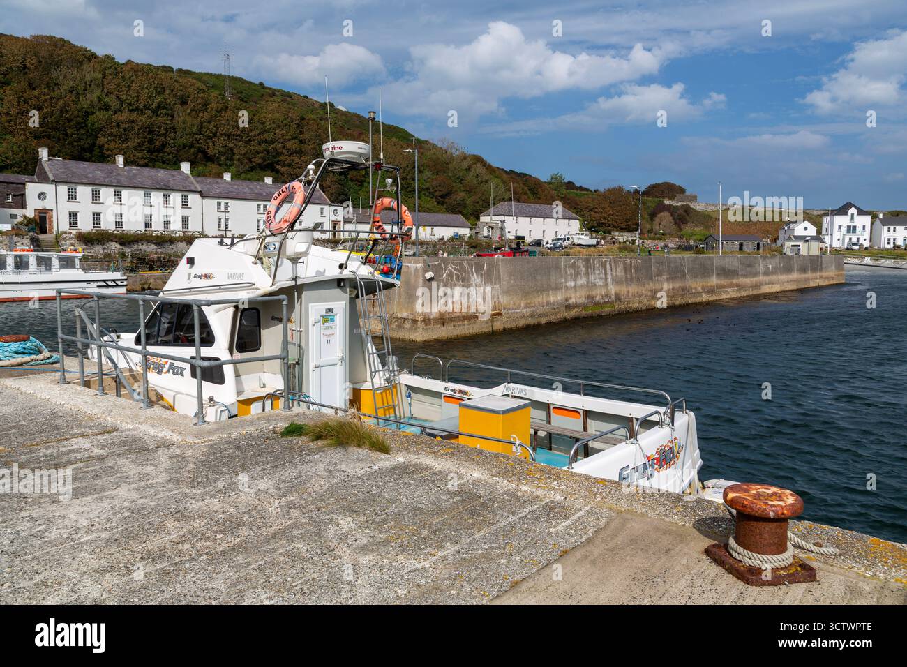 Church Bay, Rathlin Island, comté d'Antrim, Irlande du Nord, Royaume-Uni Banque D'Images