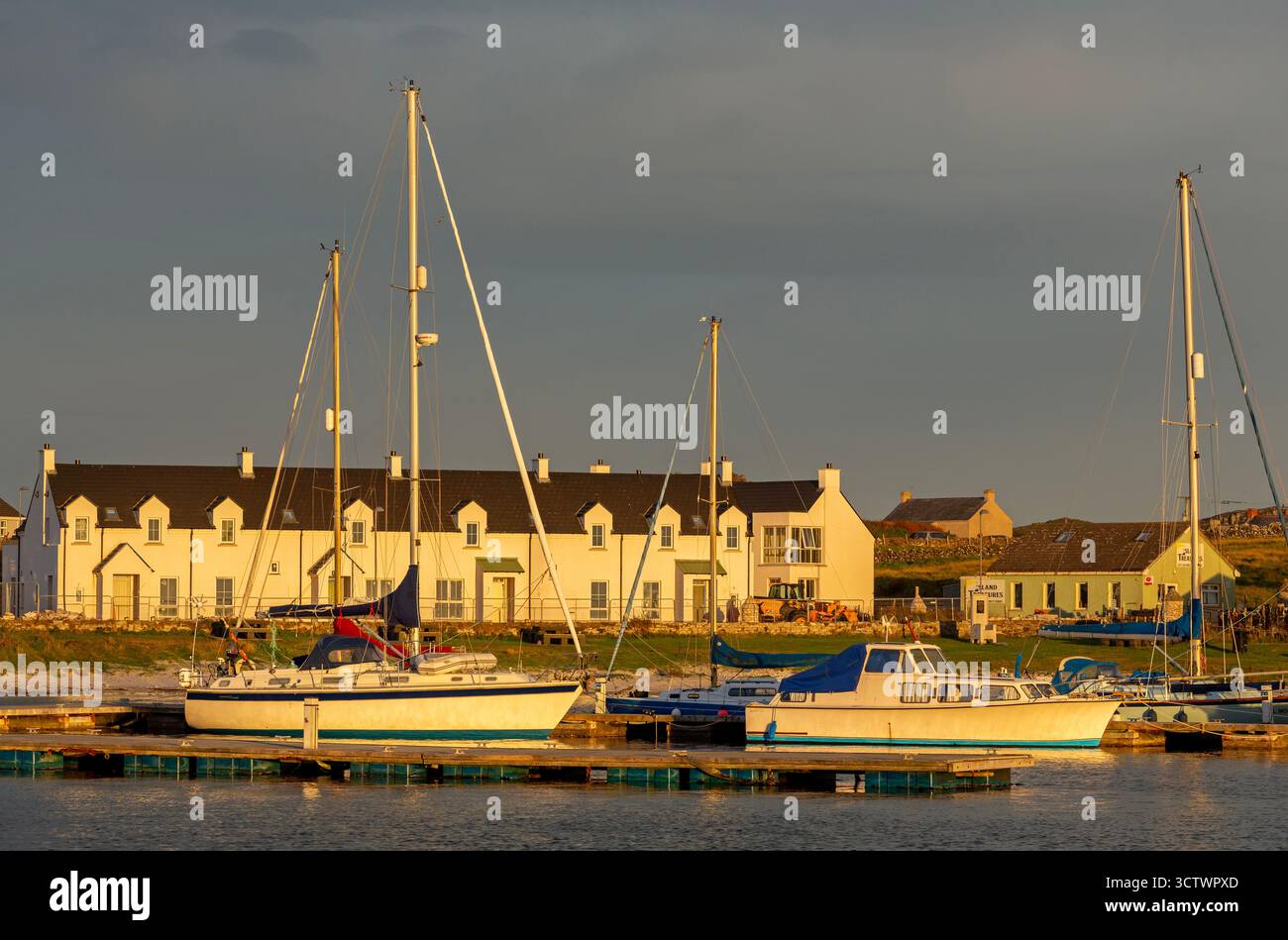 Church Bay, Rathlin Island, comté d'Antrim, Irlande du Nord, Royaume-Uni Banque D'Images