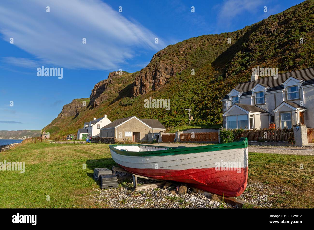 Church Bay, Rathlin Island, comté d'Antrim, Irlande du Nord, Royaume-Uni Banque D'Images