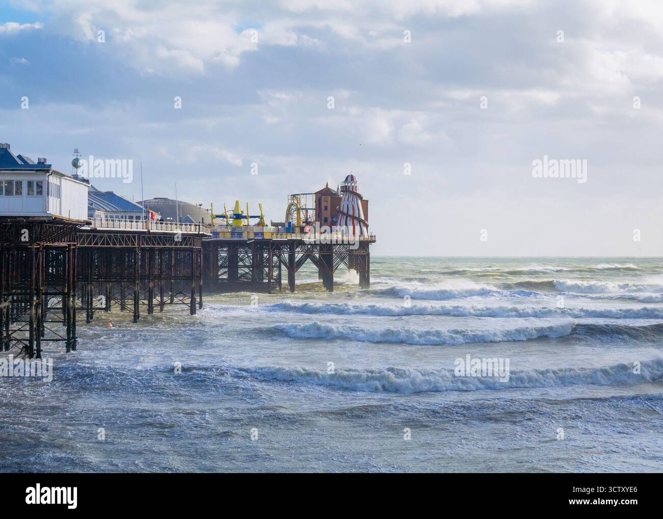 Brighton Palace Pier Banque D'Images