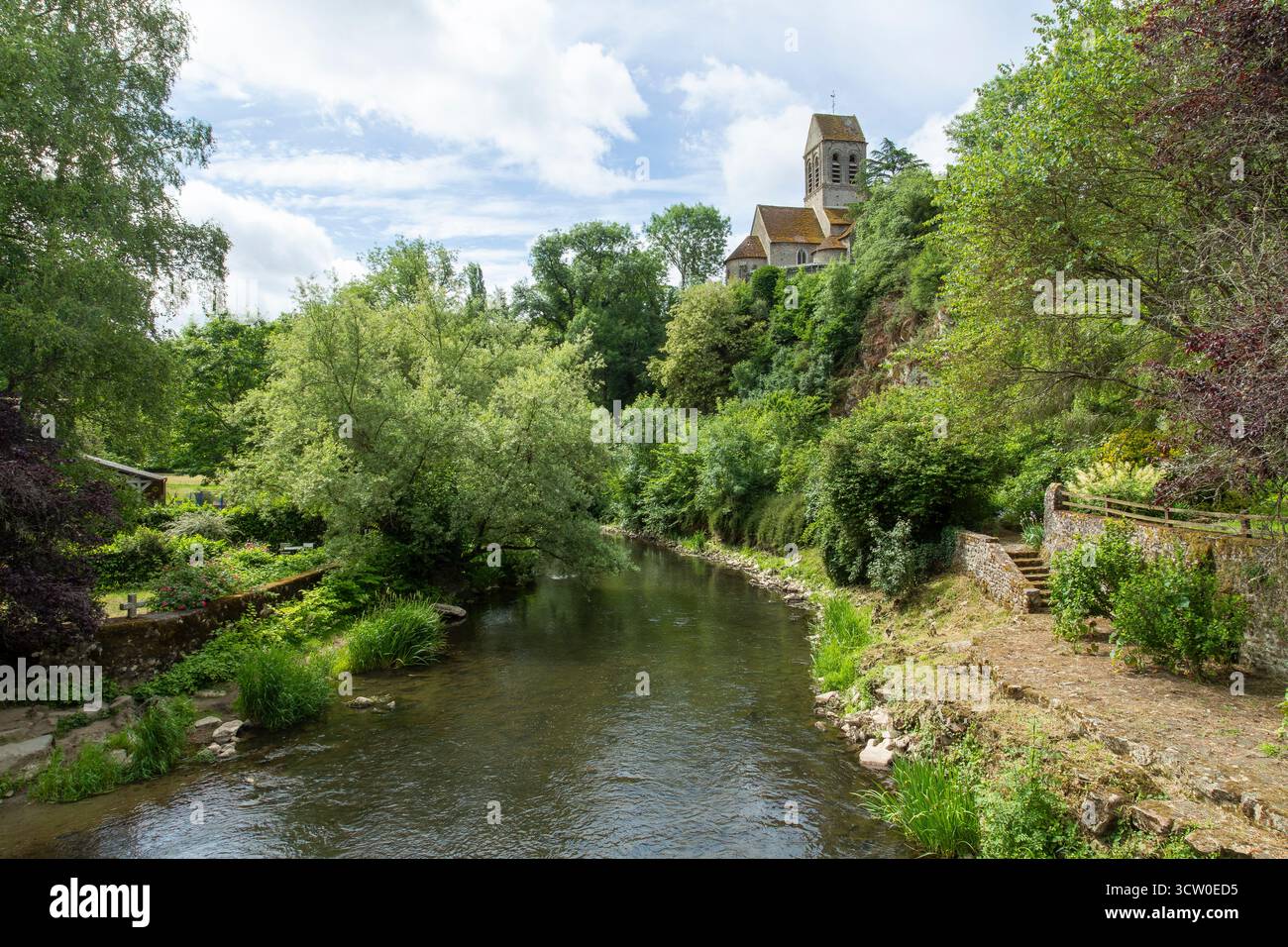 France, Orne, Normandie Maine Parc naturel régional, Alpes Mancelles, Saint Ceneri le Gerei, labellisé les plus Beaux villages de France (les plus Beauti Banque D'Images