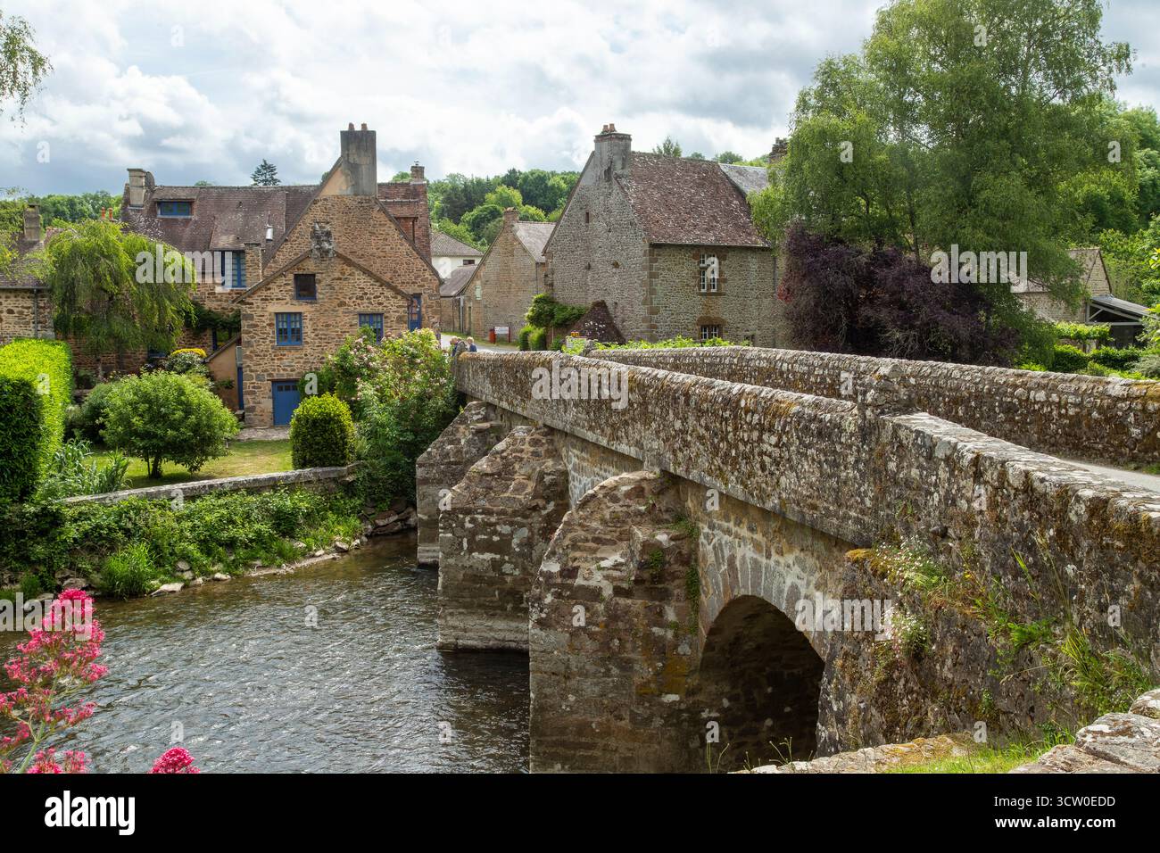 France, Orne, Normandie Maine Parc naturel régional, Alpes Mancelles, Saint Ceneri le Gerei, labellisé les plus Beaux villages de France (les plus Beauti Banque D'Images