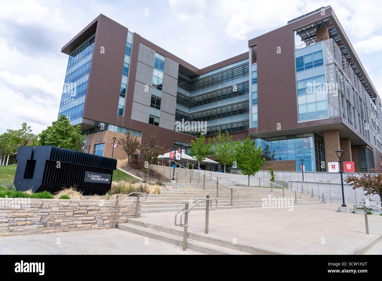 S.J. Quinney College of Law à Salt Lake City, Utah, États-Unis. Banque D'Images
