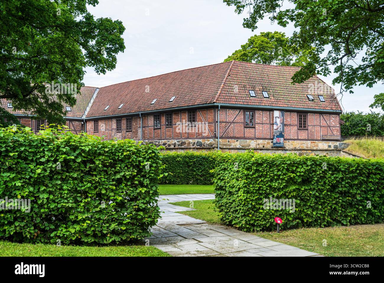 Musée de la résistance norvégienne également connu sous le nom de Musée norvégien du Front intérieur situé dans la forteresse d'Akershus dans le centre d'Oslo, Norvège, Europe du Nord Banque D'Images