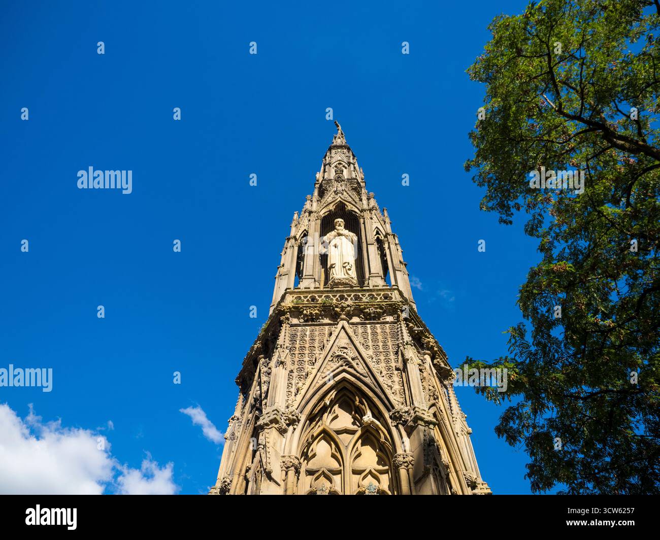 Mémorial des martyrs, Oxford, Oxfordshire, Angleterre, Royaume-Uni. Banque D'Images