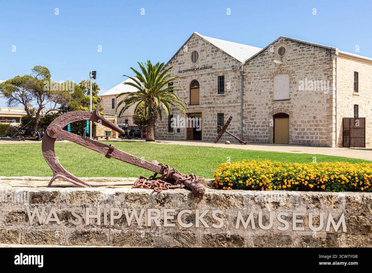 WA Shipwrecks Museum, Fremantle 6160 (Walyalup) près de Perth, Western Australia, WA, Australie Banque D'Images