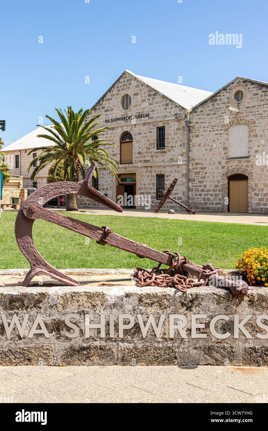 WA Shipwrecks Museum, Fremantle 6160 (Walyalup) près de Perth, Western Australia, WA, Australie Banque D'Images