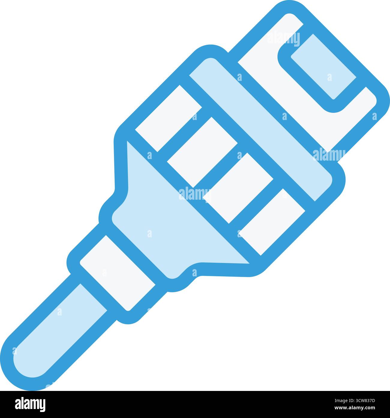 Illustration de conception d'icône vectorielle RJ45 Illustration de Vecteur