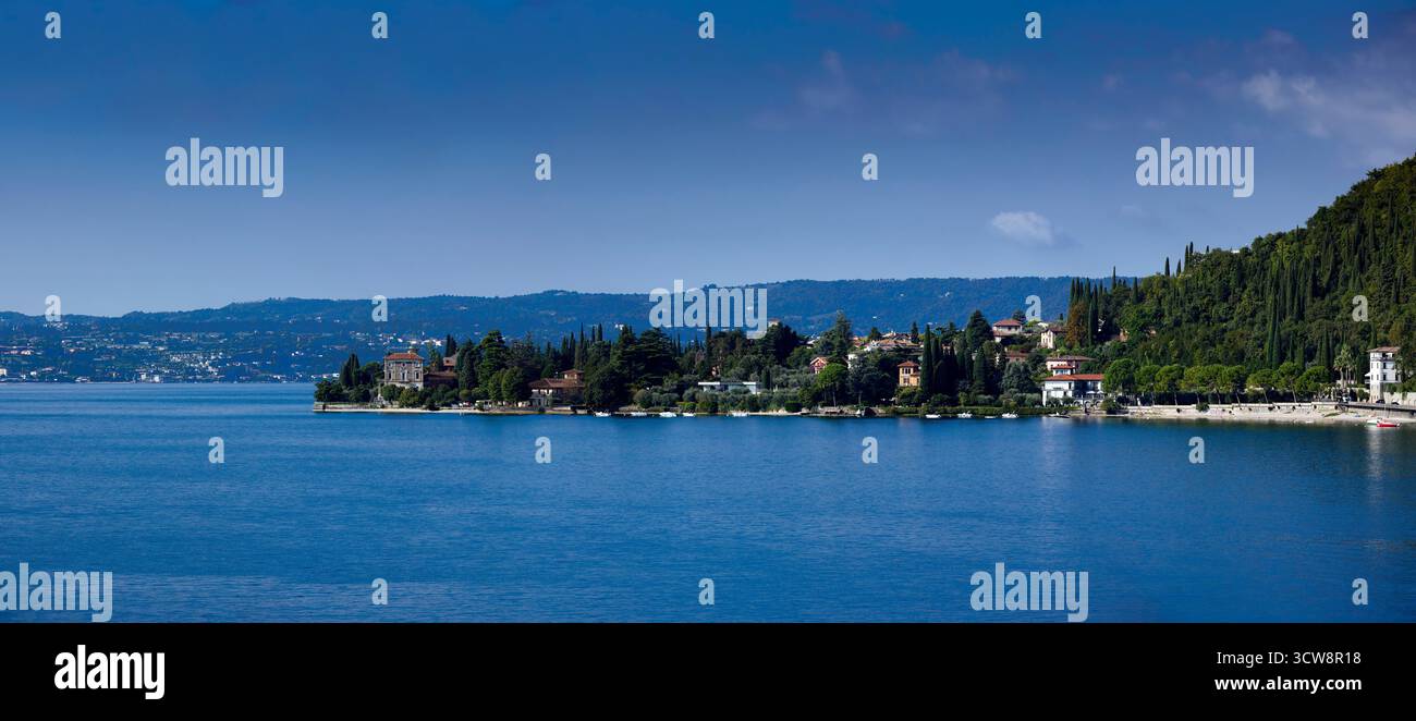 Toscolano Lac de Garde Italie Banque D'Images