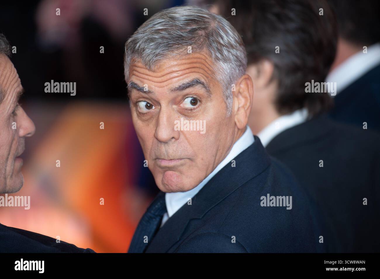 Londres, Royaume-Uni. 10 octobre 2025. Sur la photo : George Clooney assiste au Gala des gros titres 'Jay Kelly' au 69e Festival du film de Londres BFI au Royal Festival Hall, Southbank. Crédit : Justin Ng/Alamy Live News Banque D'Images