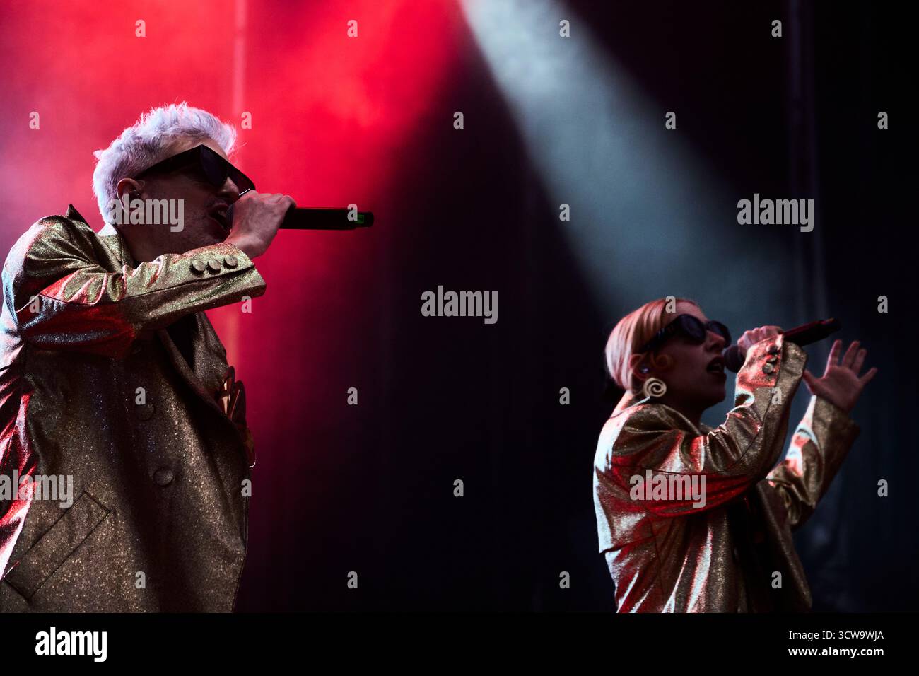 Concert Miranda à Madrid pour célébrer le mois du patrimoine hispanique crédit : Paula González/Alamy Live News Banque D'Images