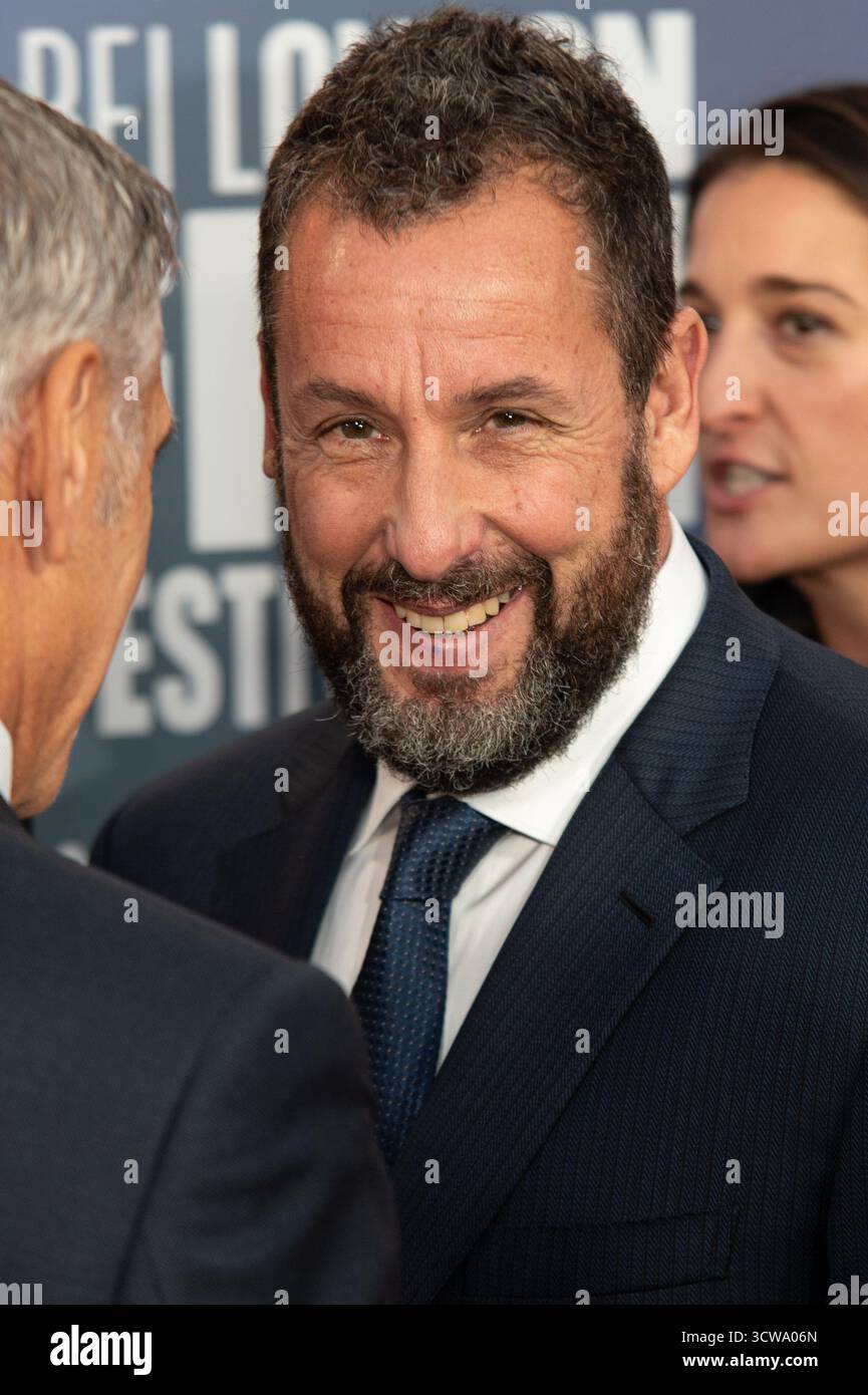Londres, Royaume-Uni. 10 octobre 2025. Adam Sandler sur le tapis rouge pour la projection de Jay Kelly au BFI London film Festival. Cristina Massei/Alamy Live News Banque D'Images