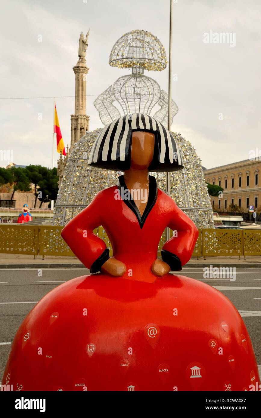 Centre-ville de Madrid, Espagne Banque D'Images