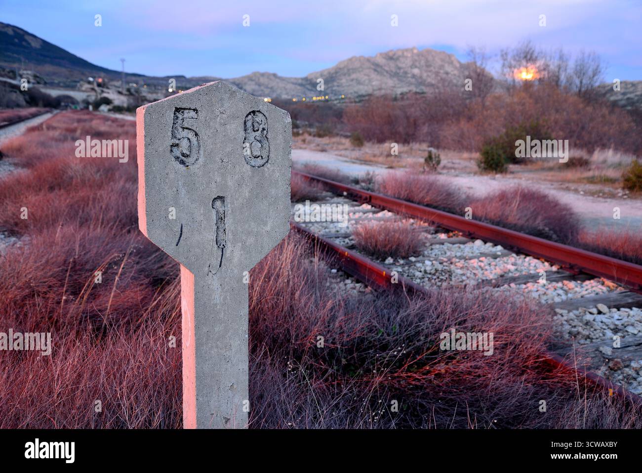 Bustarviejo, Madrid, Espagne Banque D'Images