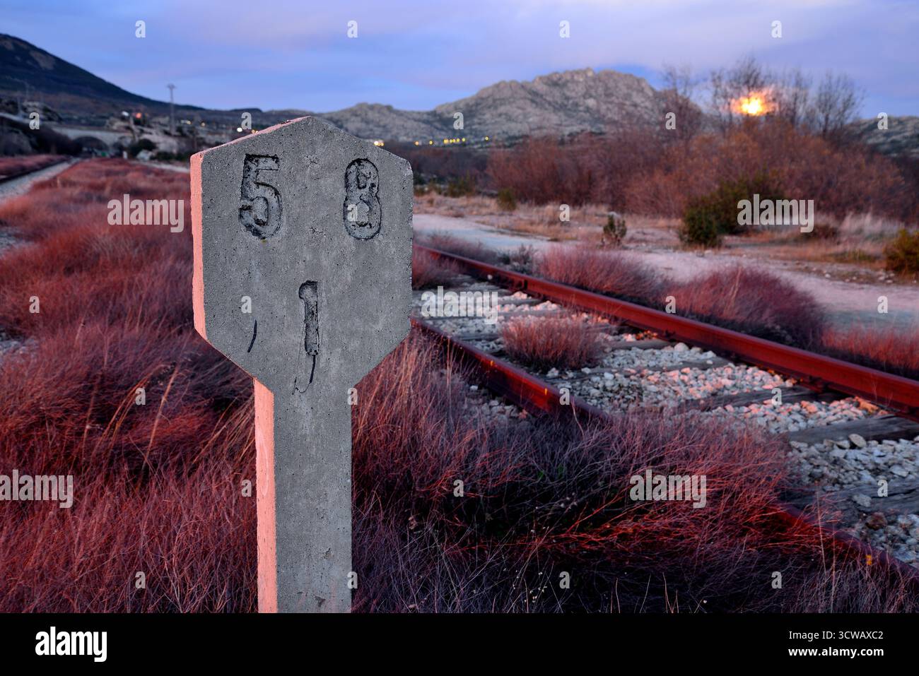 Bustarviejo, Madrid, Espagne Banque D'Images