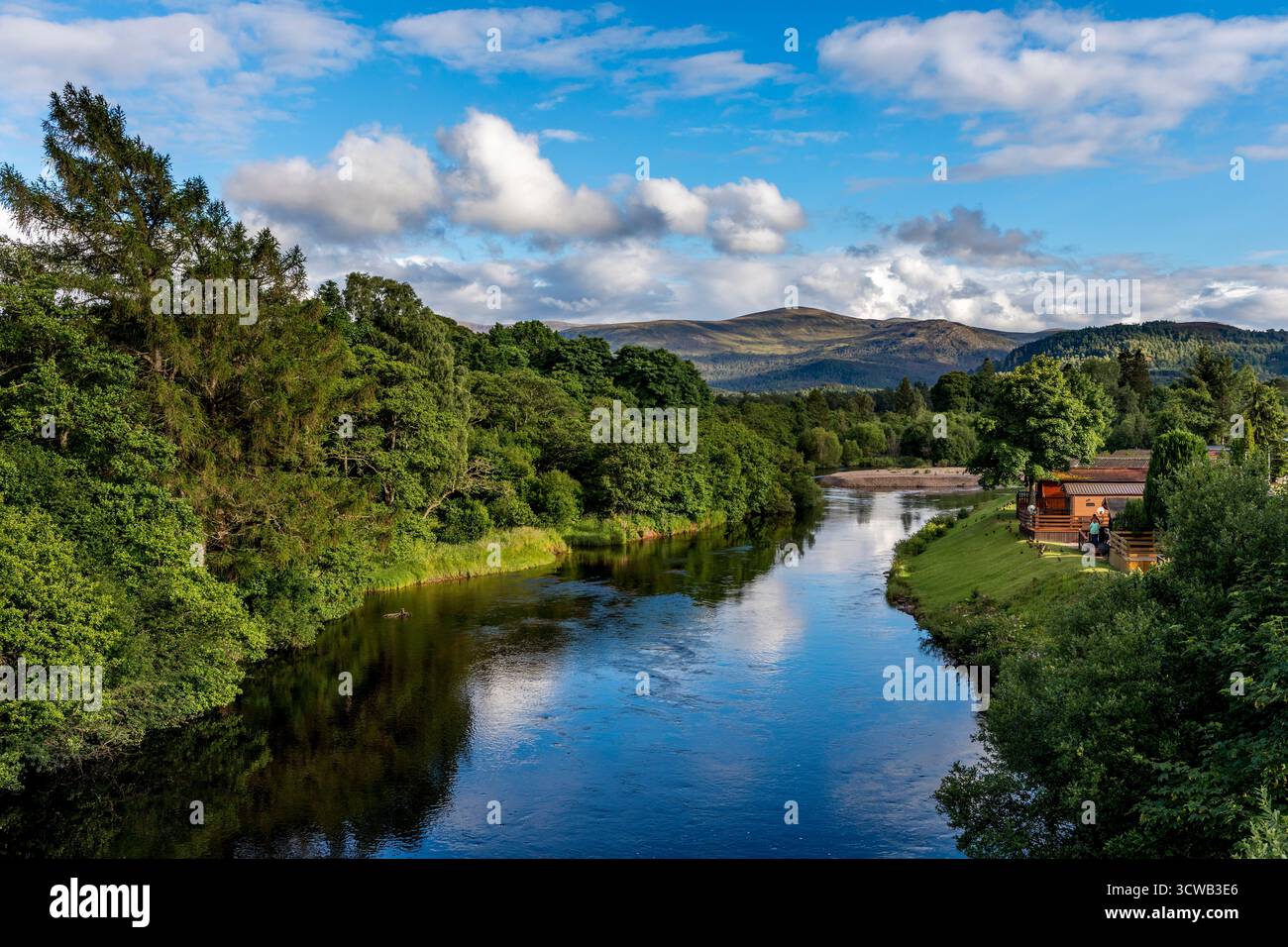 River Spey ; Aviemore ; Highlands ; Écosse ; Royaume-Uni Banque D'Images