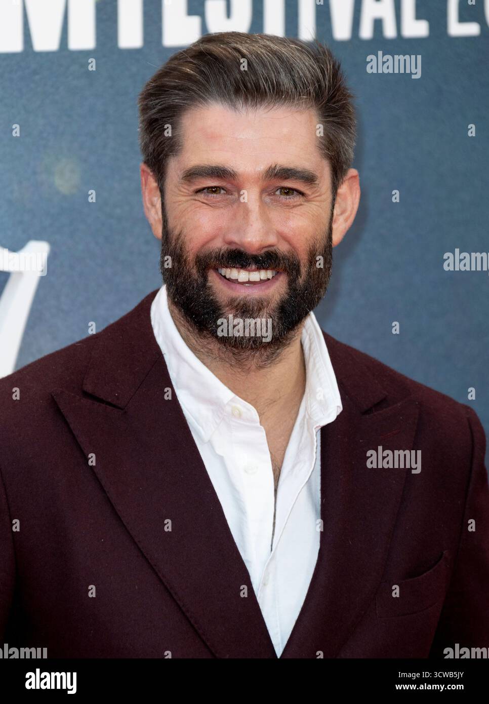 10 octobre 2025, Londres, Angleterre, Royaume-Uni - Matt Johnson assiste à la première de Jay Kelly, BFI London film Festival 2025, Royal Festival Hall Banque D'Images