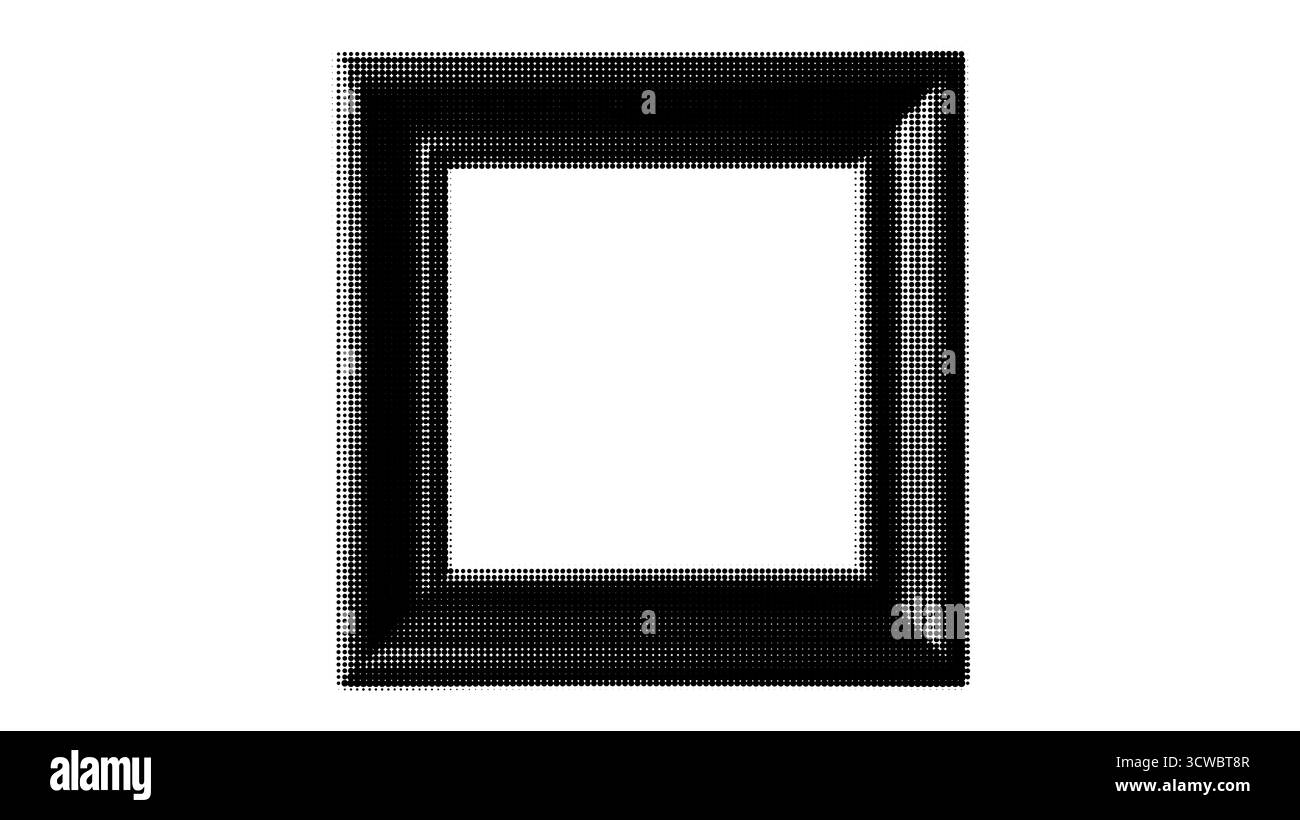 Elément isolé de collage de cadre vide sur le fond blanc. Cadre vintage orné isolé sur blanc pour la conception murale de galerie bg.. Illustration de Vecteur