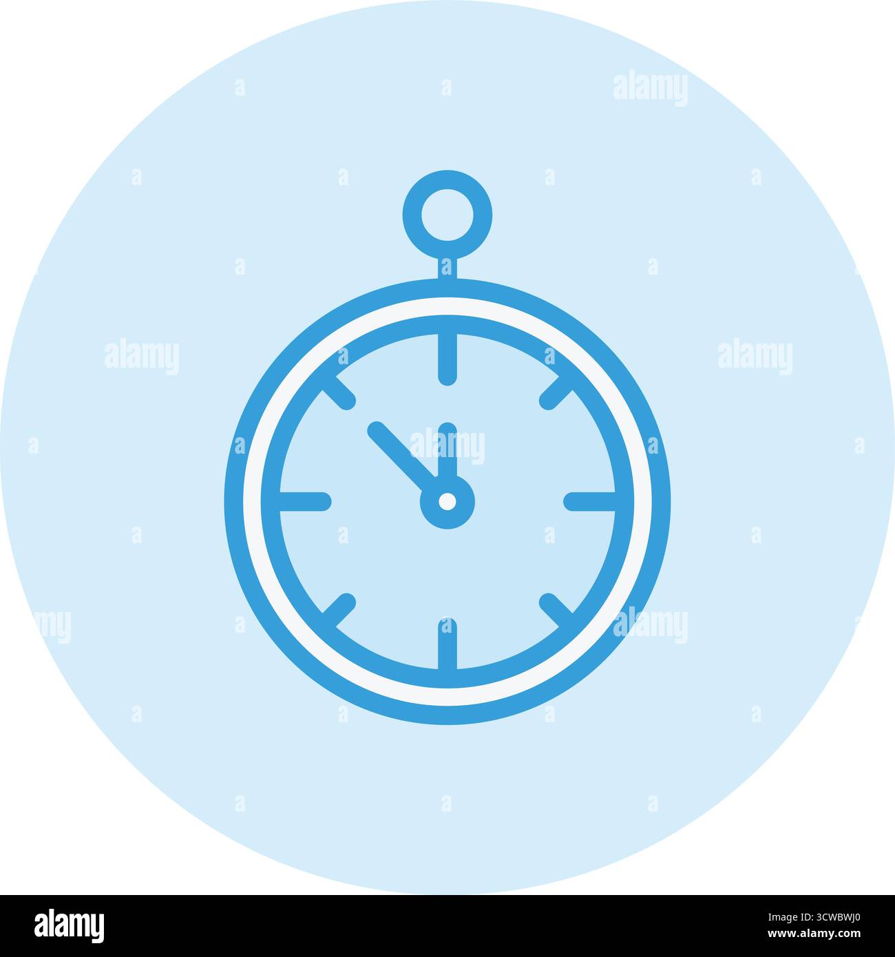 Illustration de conception d'icône de vecteur de compte à rebours Illustration de Vecteur