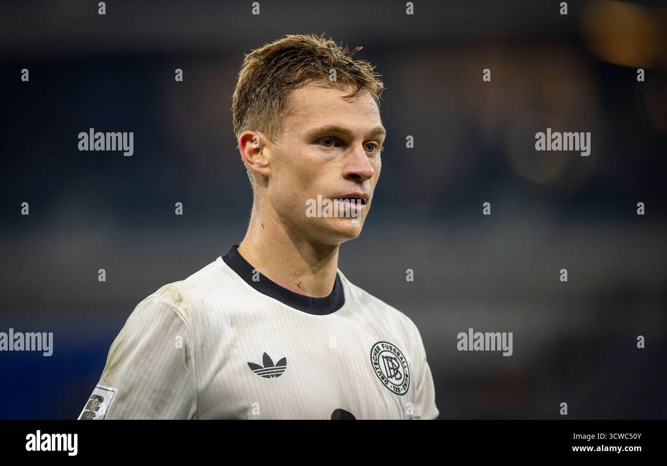 Sinsheim, Allemagne. 10 octobre 2025. Joshua Kimmich (DFB) Allemagne - Luxembourg Deutschland - Luxembourg 10.10.2025 Copyright (nur für journalistische Banque D'Images