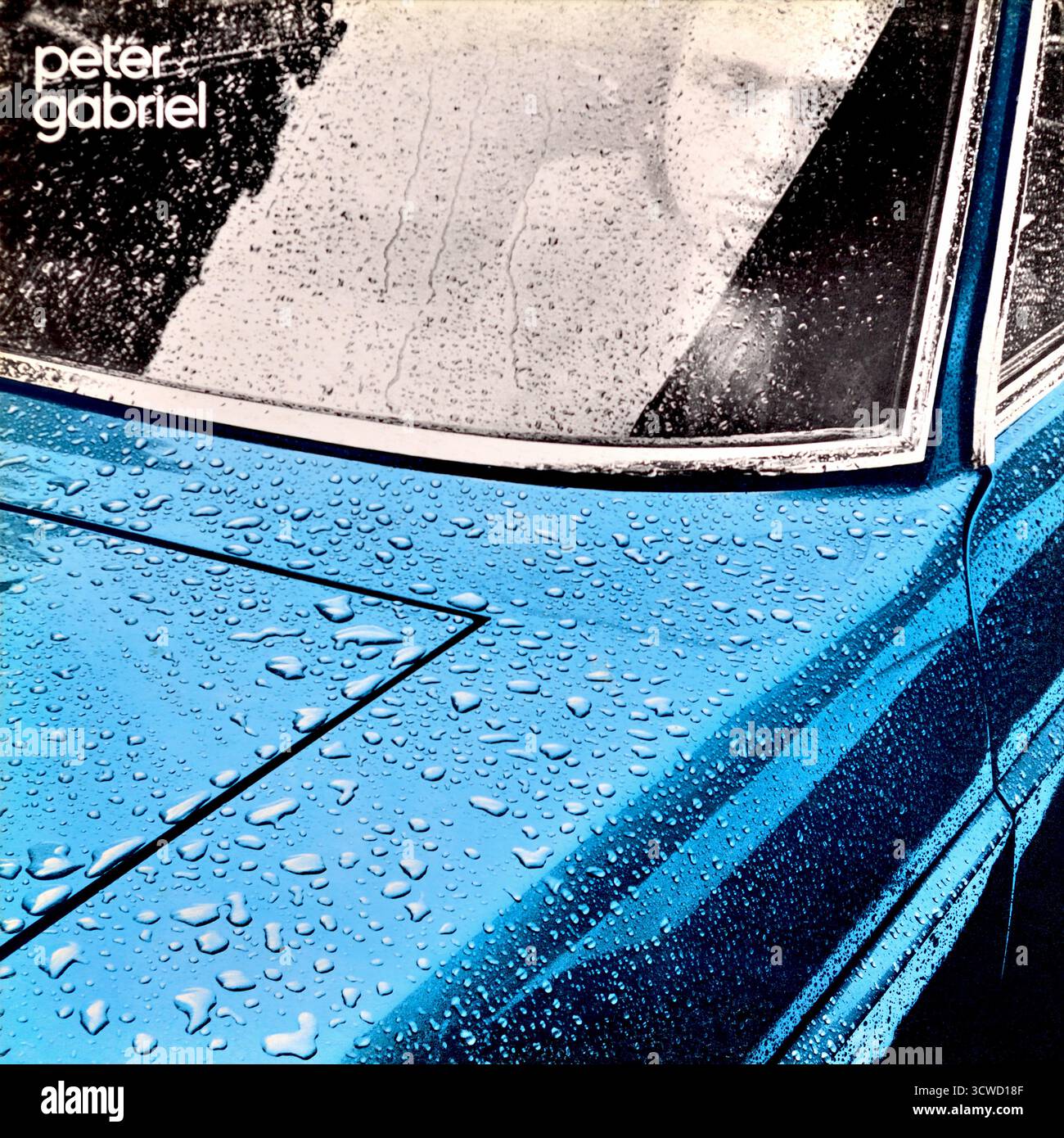 Peter Gabriel - Peter Gabriel - couverture de l'album vinyle -1977 Banque D'Images