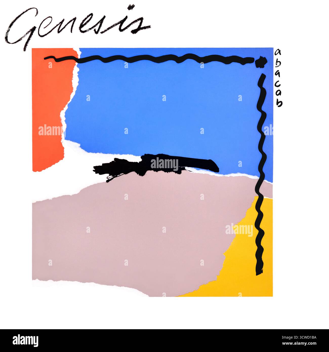 Genesis - Abacab - couverture de l'album vinyle -1981 Banque D'Images
