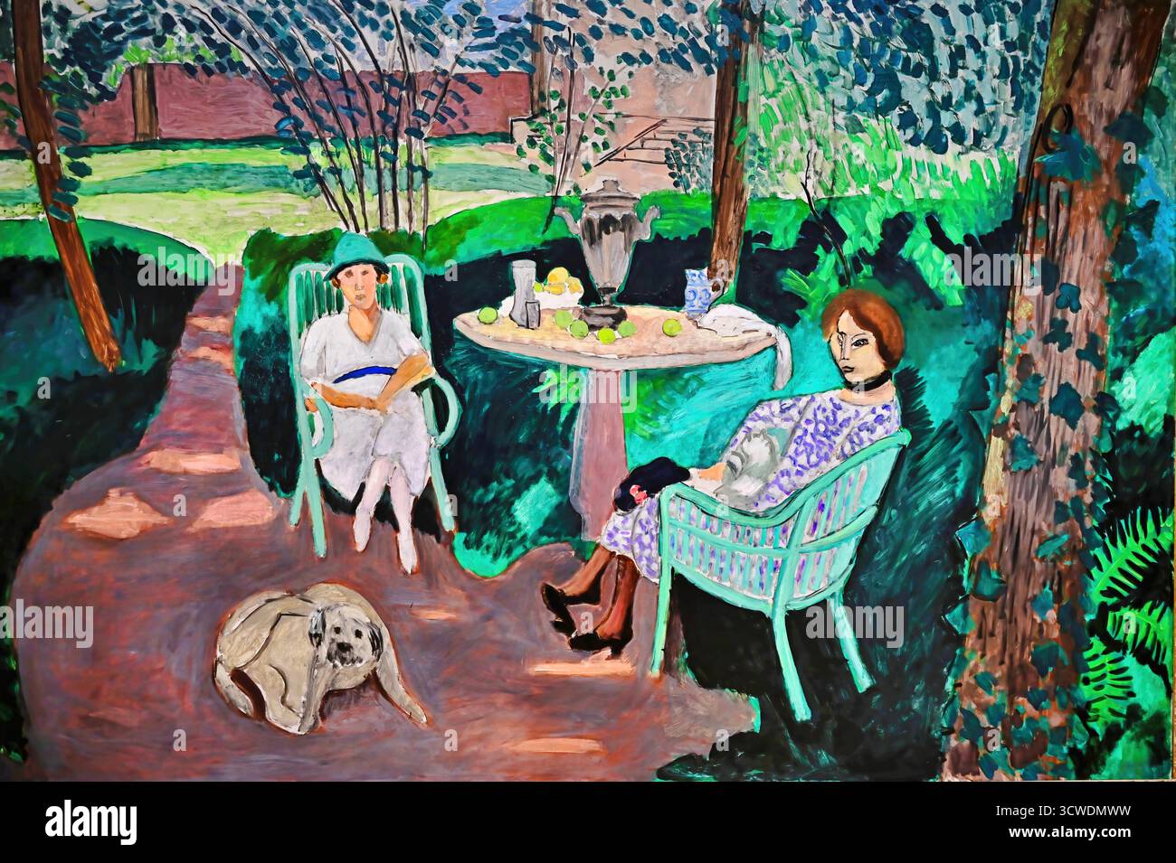 Henri Matisse - thé 1919. Illustration de Vecteur