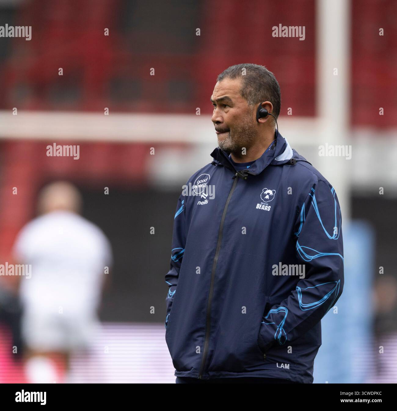 Pat Lam Gallagher Prem Rugby match à Ashton Gate, Bristol Bristol Bears v Exeter Chiefs Ashton Gate Stadium Bristol Martin Edwards/Alamy Live News Saturday11,octobre,2025Ashton Gate Stadium,Copyright Martin Edwards tous droits réservés. Image protégée par les lois internationales sur les droits d'auteur Banque D'Images