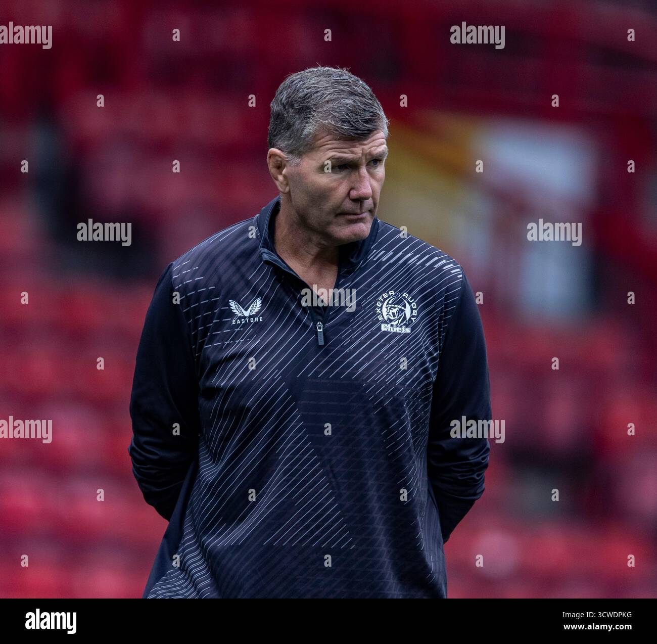Gallagher Prem Rugby match at Ashton Gate, Bristol Bristol Bears v Exeter Chiefs Ashton Gate Stadium Bristol Martin Edwards/Alamy Live News Saturday11,octobre,2025Ashton Gate Stadium,Copyright Martin Edwards tous droits réservés. Image protégée par les lois internationales sur les droits d'auteur Banque D'Images