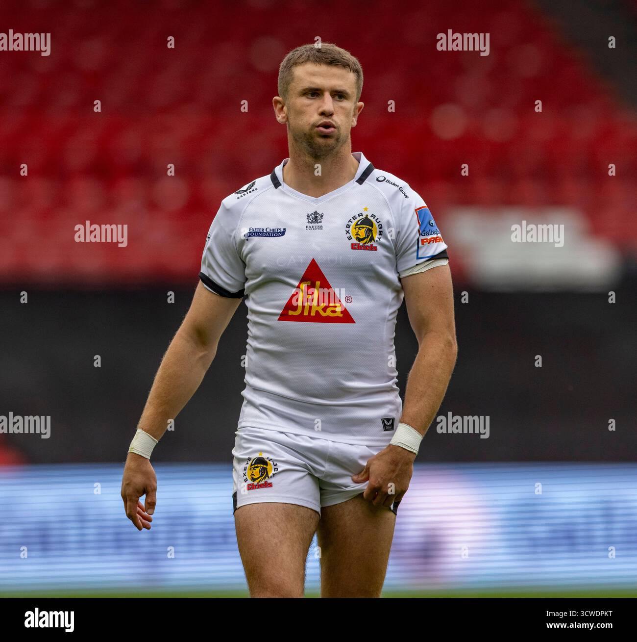 Exeter Chief's Harvey Skinner Gallagher Prem Rugby match at Ashton Gate, Bristol Bristol Bears v Exeter Chiefs Ashton Gate Stadium Bristol Martin Edwards/Alamy Live News Saturday11,octobre,2025Ashton Gate Stadium,Copyright Martin Edwards tous droits réservés. Image protégée par les lois internationales sur les droits d'auteur Banque D'Images