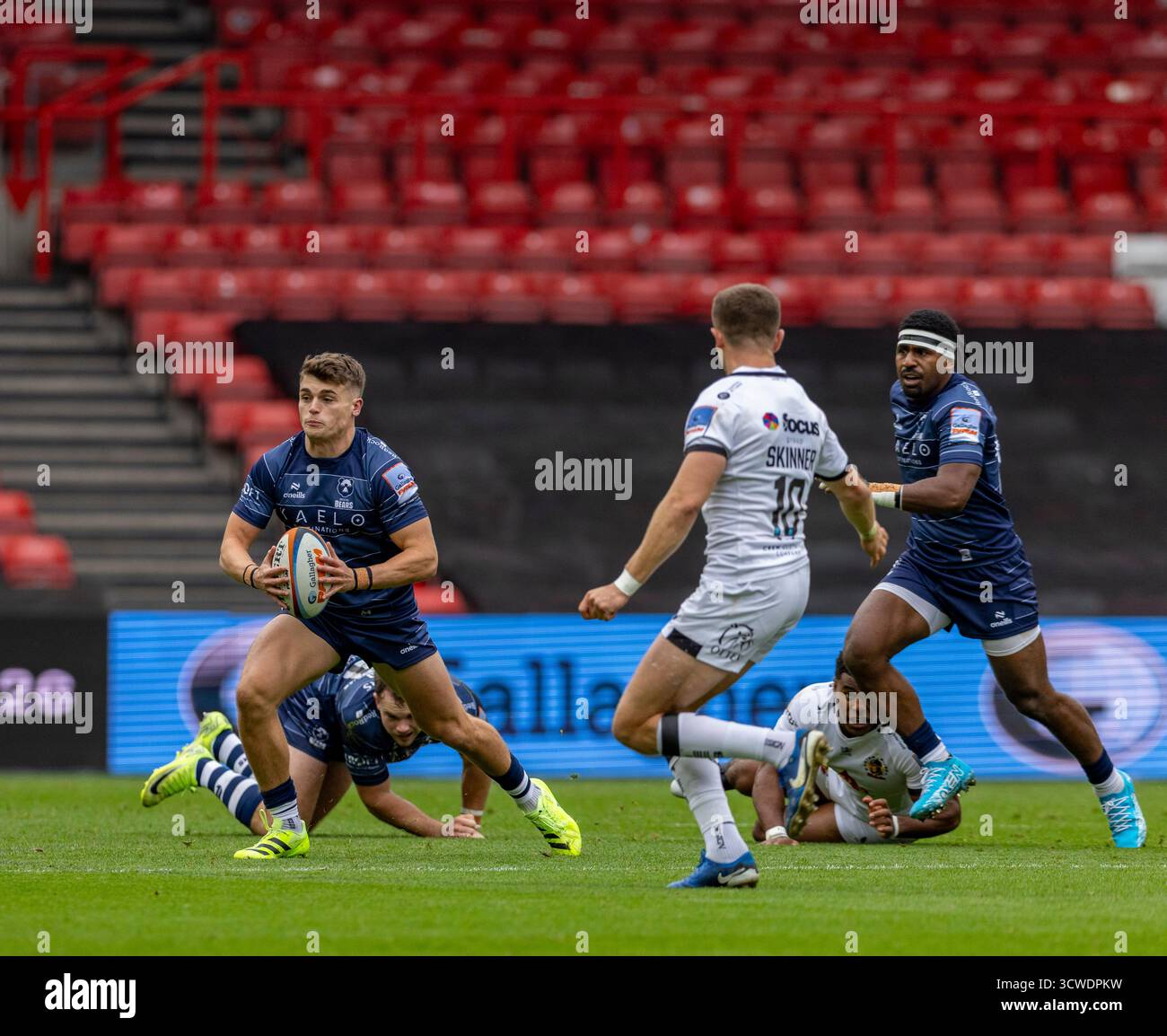 Gallagher Prem Rugby match at Ashton Gate, Bristol Bristol Bears v Exeter Chiefs Ashton Gate Stadium Bristol Martin Edwards/Alamy Live News Saturday11,octobre,2025Ashton Gate Stadium,Copyright Martin Edwards tous droits réservés. Image protégée par les lois internationales sur les droits d'auteur Banque D'Images