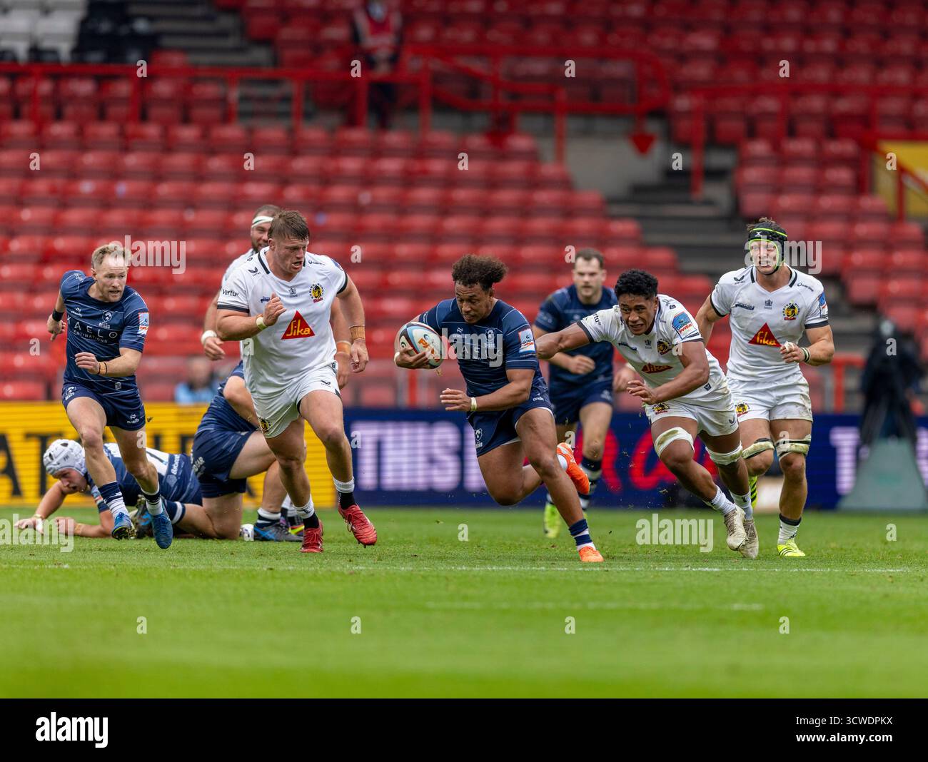 Gallagher Prem Rugby match at Ashton Gate, Bristol Bristol Bears v Exeter Chiefs Ashton Gate Stadium Bristol Martin Edwards/Alamy Live News Saturday11,octobre,2025Ashton Gate Stadium,Copyright Martin Edwards tous droits réservés. Image protégée par les lois internationales sur les droits d'auteur Banque D'Images