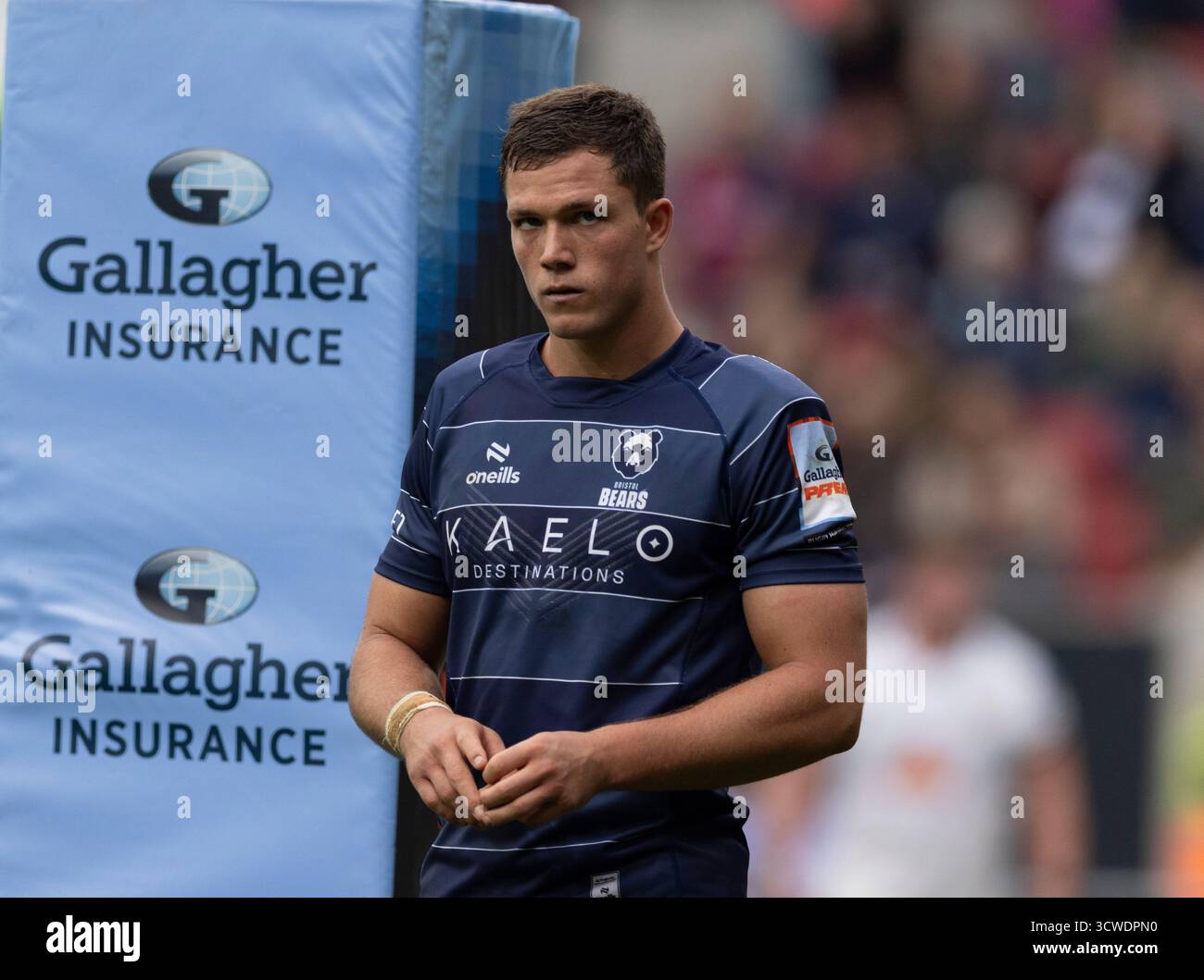 Bristol Bear’s Benjamin Elizalde Gallagher Prem Rugby match à Ashton Gate, Bristol Bristol Bears v Exeter Chiefs Ashton Gate Stadium Bristol Martin Edwards/Alamy Live News Saturday11,octobre,2025Ashton Gate Stadium,Copyright Martin Edwards tous droits réservés. Image protégée par les lois internationales sur les droits d'auteur Banque D'Images