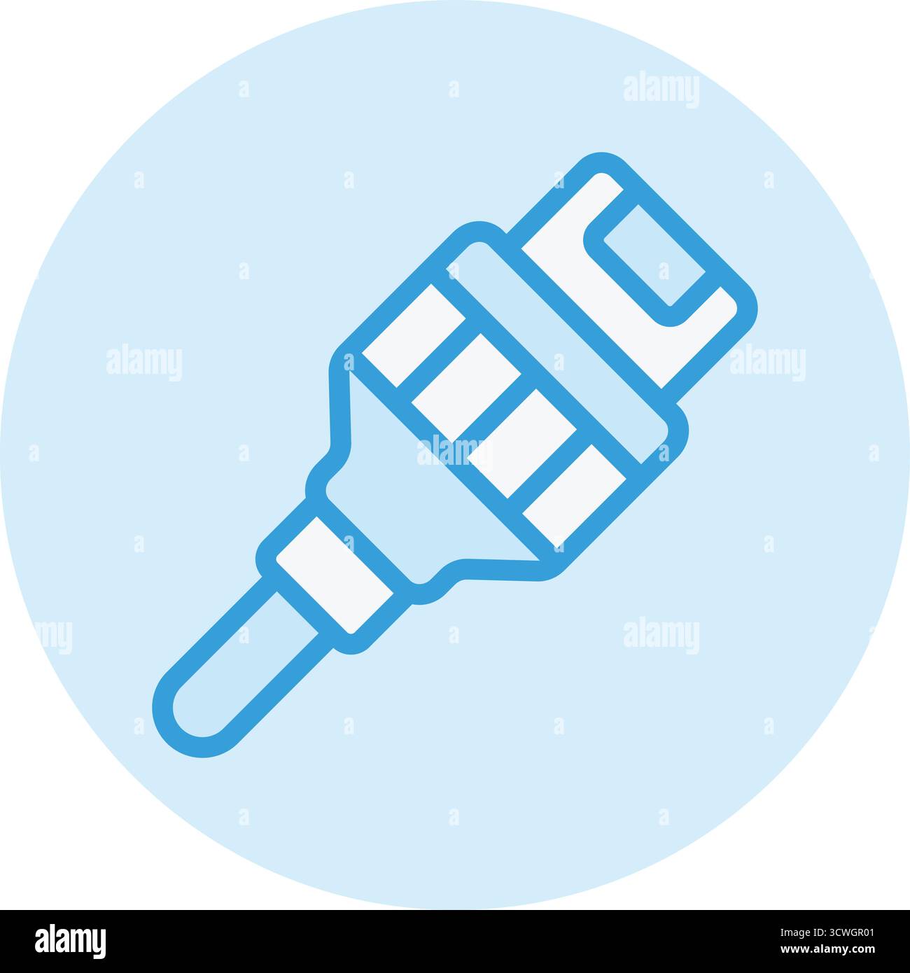 Illustration de conception d'icône vectorielle RJ45 Illustration de Vecteur