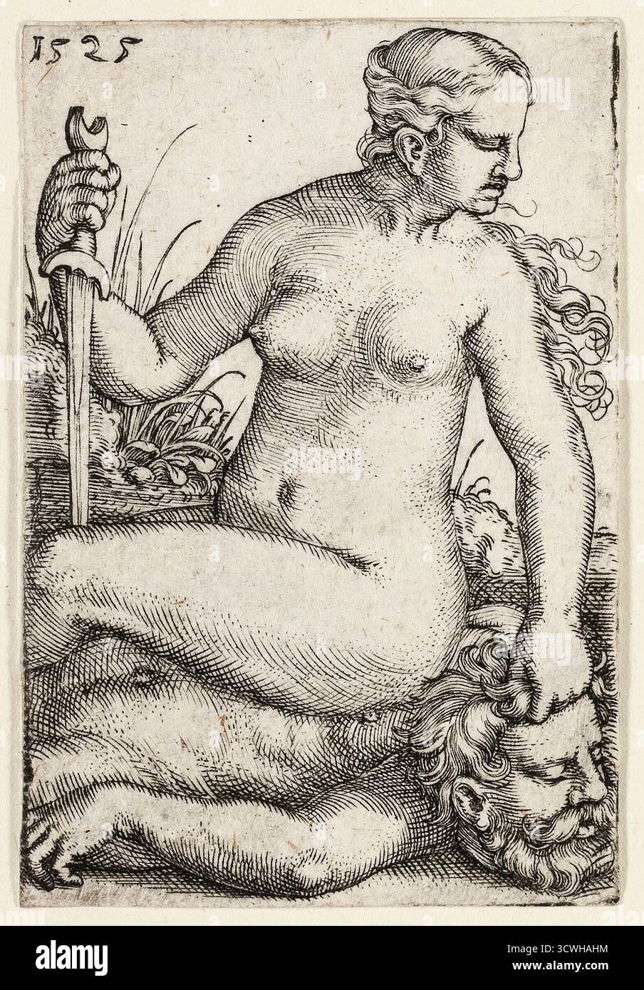 Judith. Barthel Beham. 1525. Banque D'Images