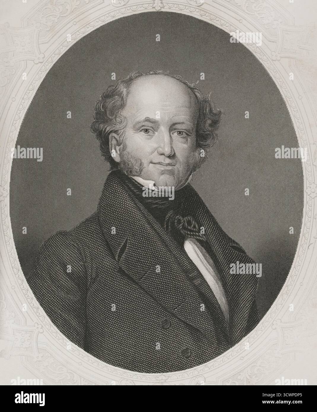 Martin Van Buren (1782-1862) Avocat américain, homme politique et homme d'État. 8e président des États-Unis (1837-1841). Un des principaux fondateurs du Parti démocrate en 1828. Portrait. Gravure de Thomas William Hunt (1818-1899) d'après Henry Inman (1801-1846), vers 1850-1872. Histoire des États-Unis, par J. A. Spencer. Volume III Edition publié à Barcelone, 1873. Banque D'Images Martin Van Buren (1782-1862) Avocat américain, homme politique et homme d'État. 8e président des États-Unis (1837-1841). Un des principaux fondateurs du Parti démocrate en 1828. Portrait. Gravure de Thomas William Hunt (1818-1899) d'après Henry Inman (1801-1846), vers 1850-1872. Histoire des États-Unis, par J. A. Spencer. Volume III Edition publié à Barcelone, 1873. Banque D'Images