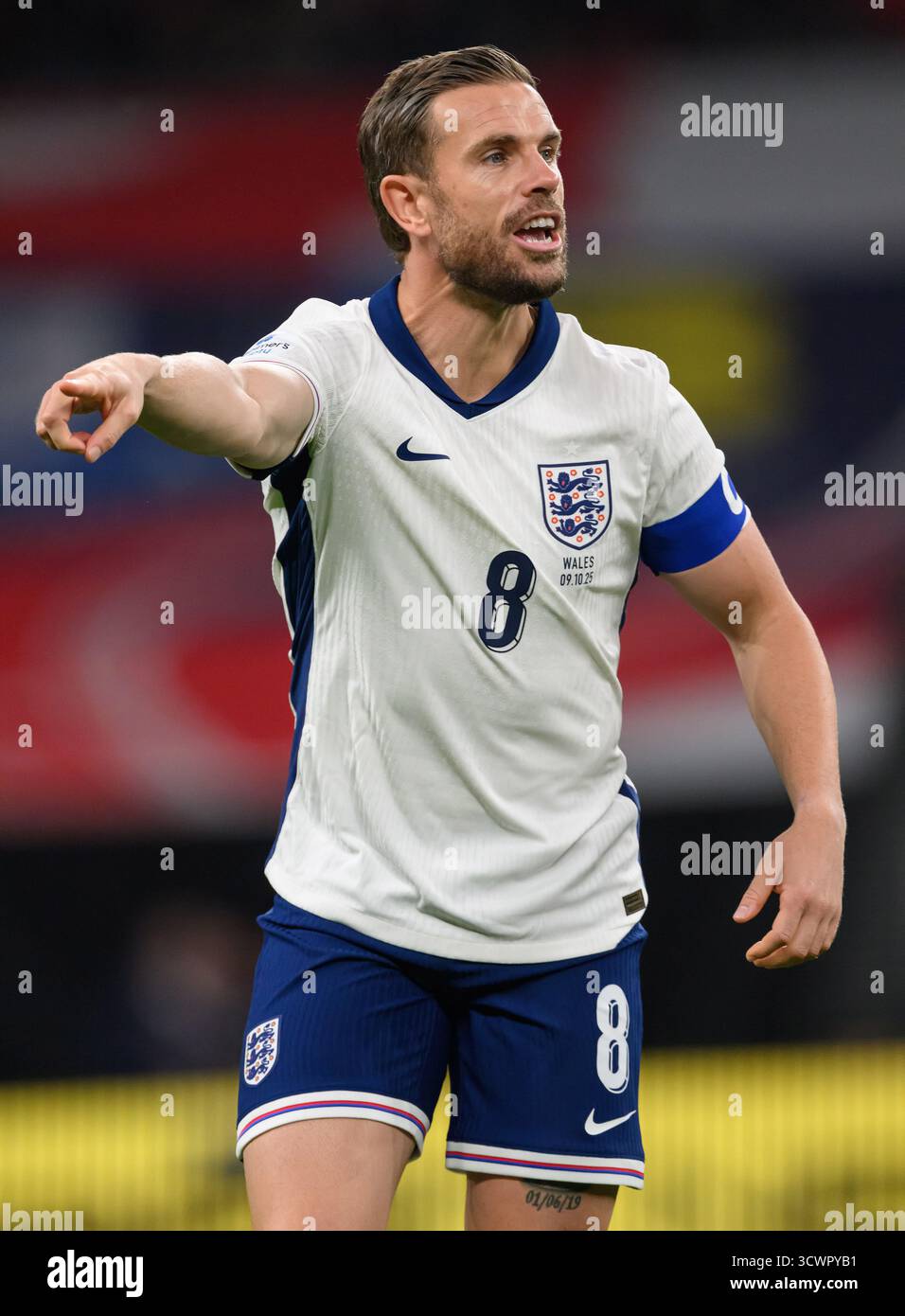 Angleterre v pays de Galles - International Friendly - stade de Wembley. Jordan Henderson en action. Image : Mark pain / Alamy Live News Banque D'Images