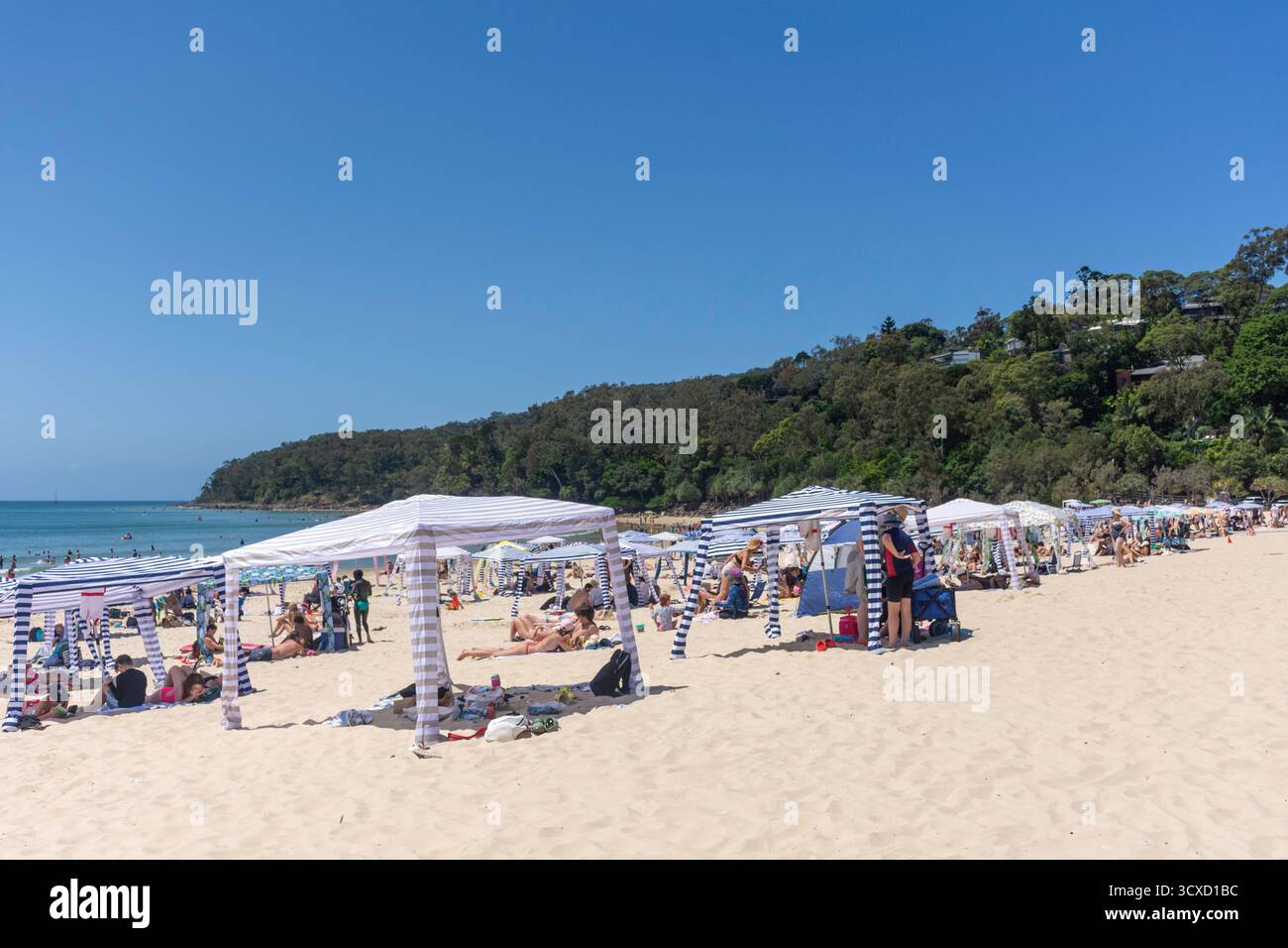Noosa Heads main Beach, Noosa Heads, Shire of Noosa, Sunshine Coast Region, Queensland, Australie Banque D'Images