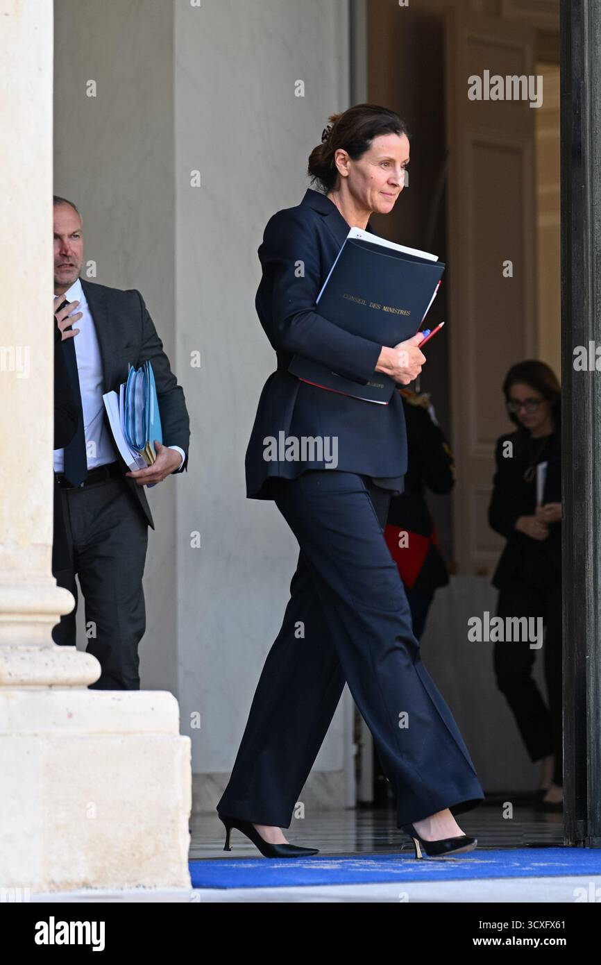 Paris, France. 14 octobre 2025. Lors de la réunion du Conseil des ministres du 14 octobre 2025. - 14/10/2025 - France/Ile-de-France (région)/Paris - Julien Mattia/le Pictorium crédit : LE PICTORIUM/Alamy Live News Banque D'Images