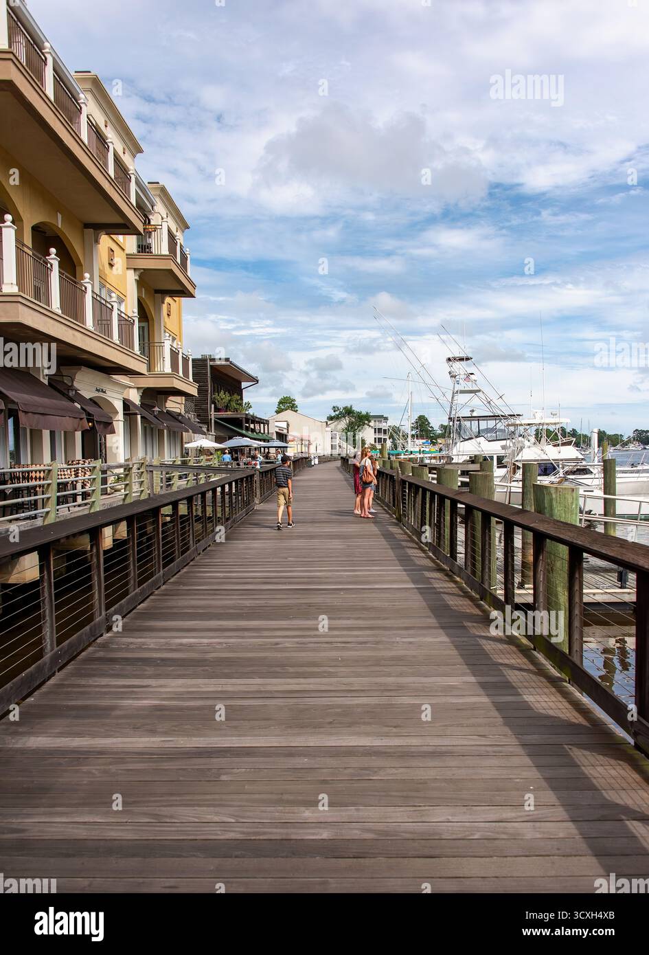 Georgetown, en Caroline du Sud, front de mer Banque D'Images