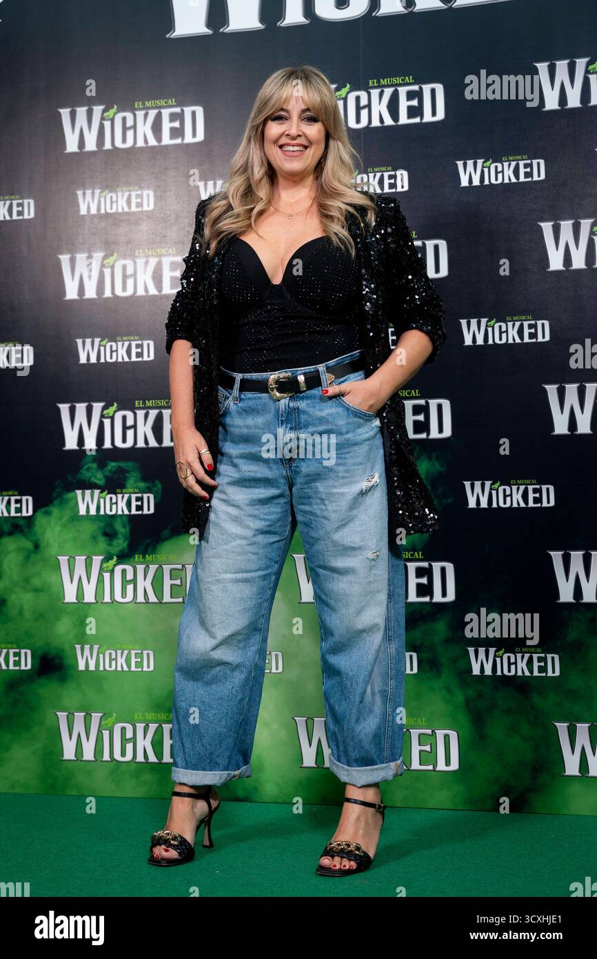 Wicked Premiere, Madrid, Espagne - 08 Oct 2025 Ines Leon assiste à Wicked Premiere au Nuevo Teatro Alcala le 08 octobre 2025 à Madrid, Espagne crédit : Miguel Escavias/Alfa images/Alamy Live News crédit : Miguel Escavias/Alfa images/Alamy Live News crédit : Miguel Escavias/Alfa images Madrid Nuevo Teatro Alcala Madrid Spain Copyright : x x2025xMiguelxEscavias/AlfaxImagesx Banque D'Images