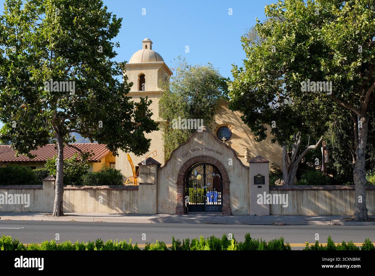 Ojai Valley Museum Building, Ojai, californie, États-Unis Banque D'Images