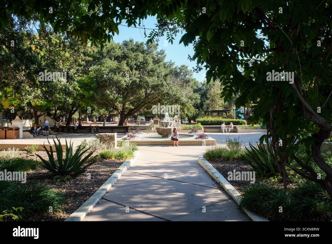 Libby Park à Ojai, Californie, États-Unis Banque D'Images
