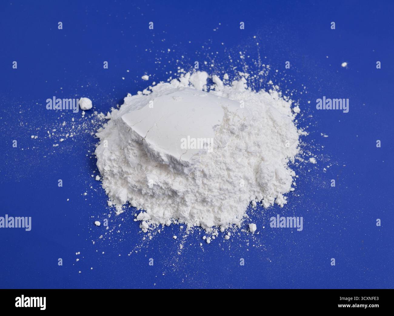 Le stéarate de zinc est un savon de zinc largement utilisé industriellement. Banque D'Images