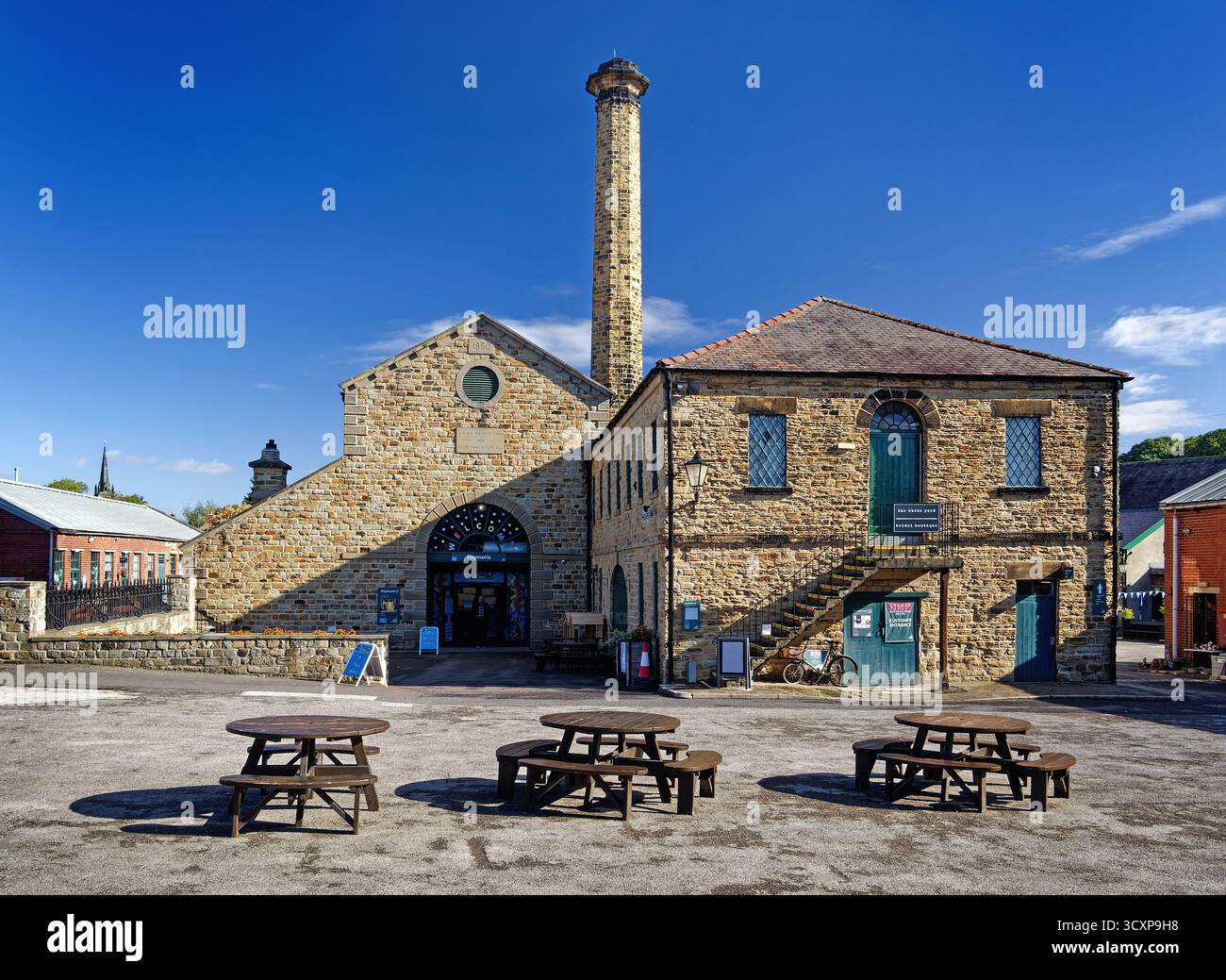 Royaume-Uni, South Yorkshire, Elsecar Heritage Centre. Banque D'Images