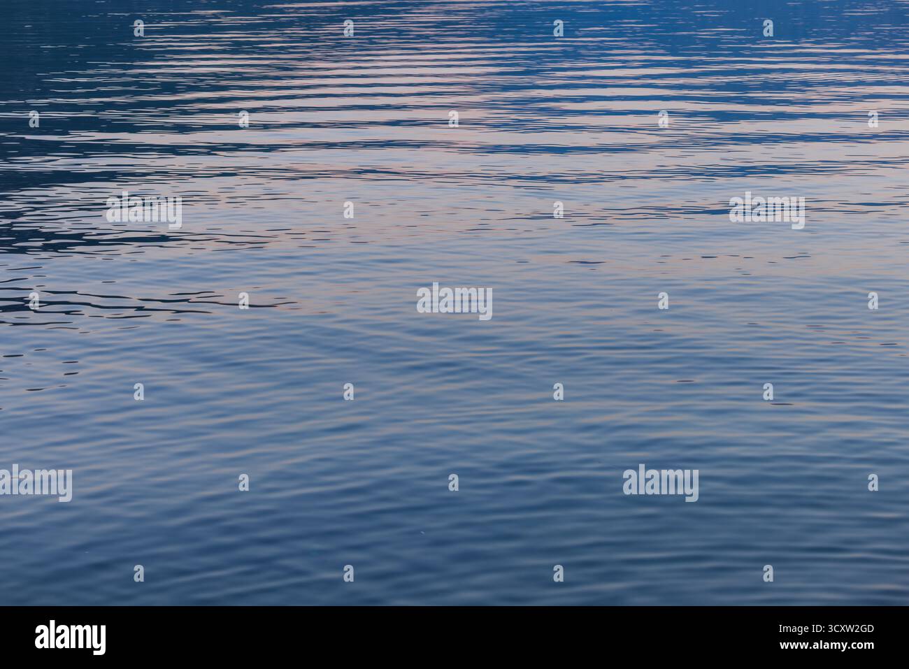 Fond de surface de l'eau dans la baie de Kotor, Monténégro Banque D'Images