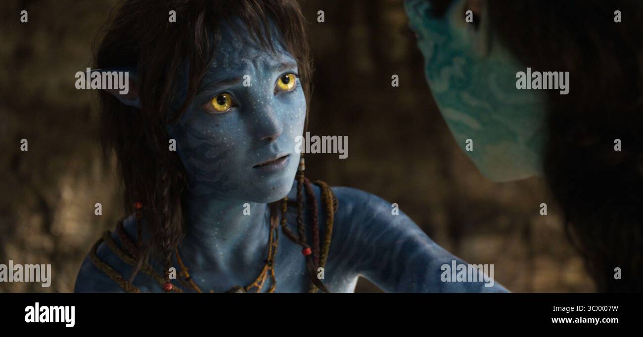 Avatar Fire et Ash Sigourney Weaver Banque D'Images
