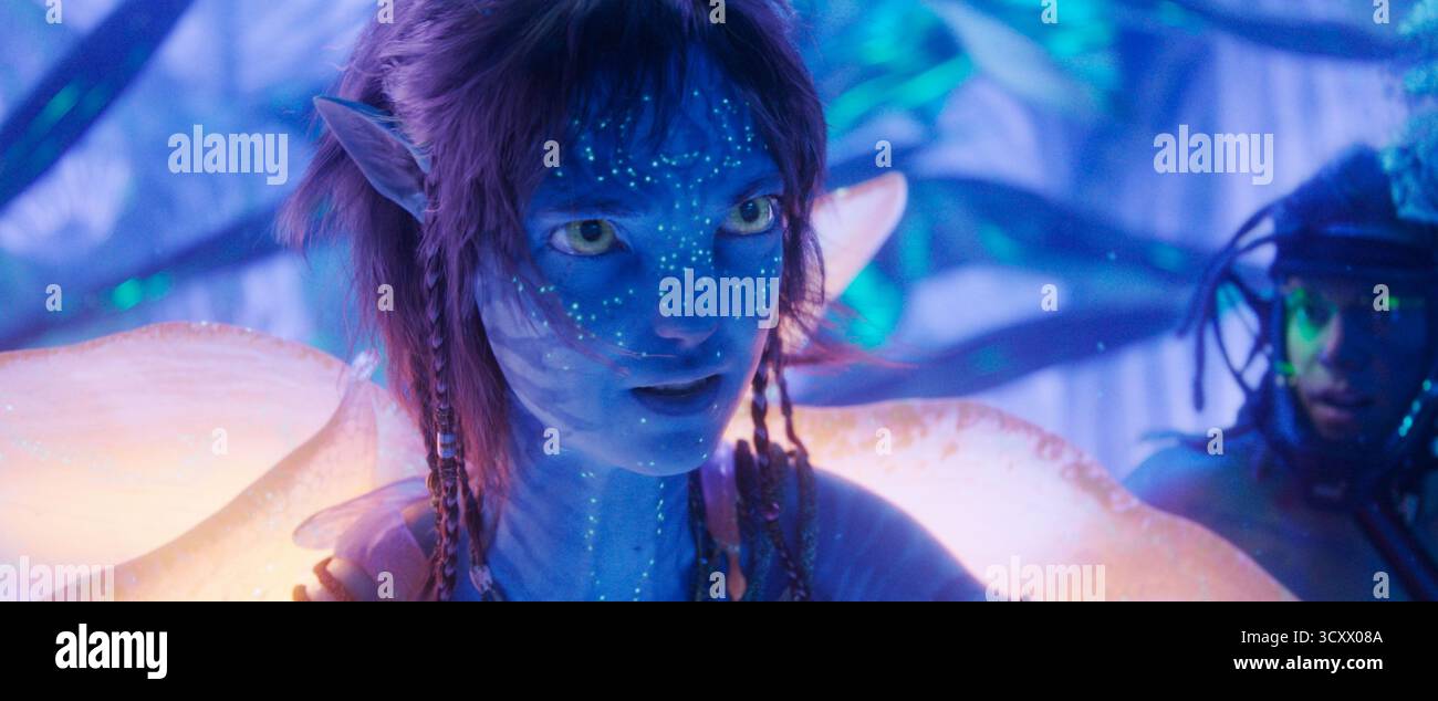 Avatar Fire et Ash Sigourney Weaver Banque D'Images