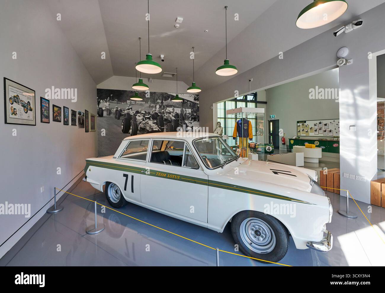 Le musée Jim Clarke Motor sport à Duns, Berwickshire, région des Borders, Sud-est de l'Écosse Banque D'Images